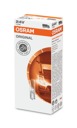 1,2W 24V W2X4,6D UNV1 OSRAM OS-2741