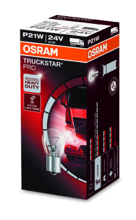 P21W TRUCKSTAR PRO 21W 24V BA15S UNV1 OSRAM OS-7511TSP