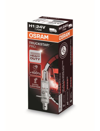 H1 TRUCKSTAR PRO 70W 24V P14.5S FS1 OSRAM OS-64155TSP