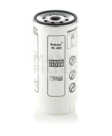 MANN POLTTOAINESUODATIN/VEDENEROTIN DAF | AVOPOHJA PL420X