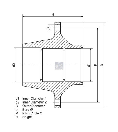 WHEEL HUB 2.65247