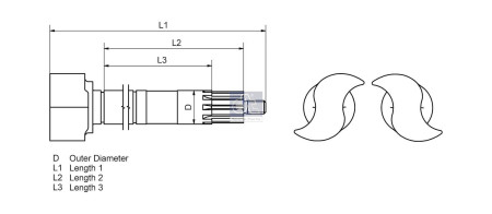 BRAKE CAMSHAFT 10.13116