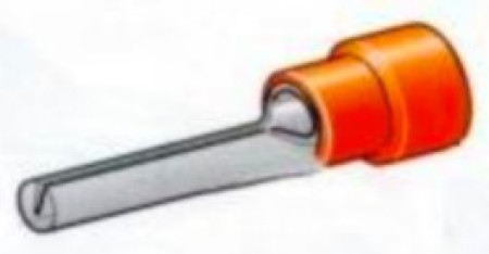 RS A1525SK  PUTKILIITIN PUNAINEN 100 KPL RS936800