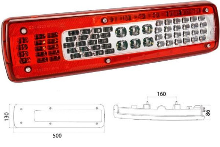 TAKAL.VAS VOL FH LC9LED AMP 1,5,REK.VALO 375-158030