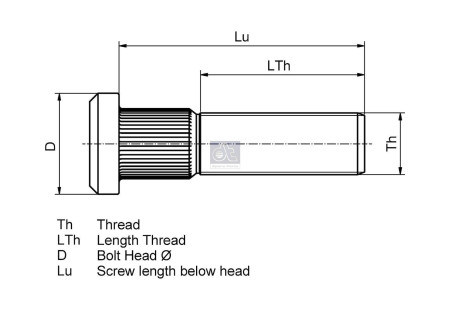 WHEEL BOLT 1.17139