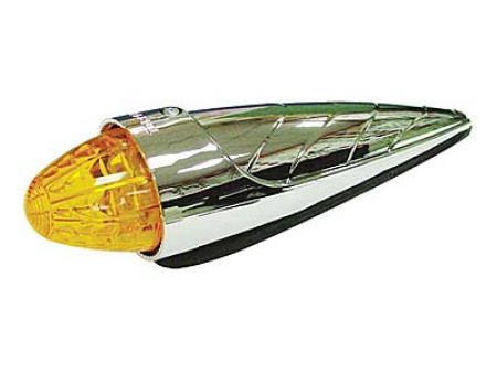 LED &quot;TORPEDO&quot; ÄÄRIVALO 24V KELT 1610-22040