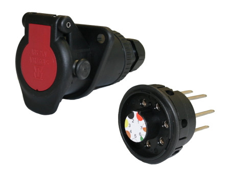 JAEGER RASIA 7-NAP | 24V | ABS/EBS | ADR | KIERRETTÄVÄ EJ-141070