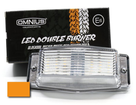 OMNIUS DOUBLE BURNER LED | KIRKAS LINSSI/ORANSSI 04-9301-001