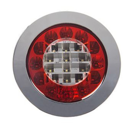 LED-TAKAVALO 12/24V 155MM TRUCKLITE 127MM REIKÄÄN 1608-6757