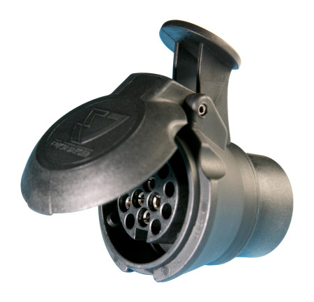 JAEGER ADAPTERI 13-NAP -> 7-NAP | 12V | KOMPOSIITTI EJ-311105