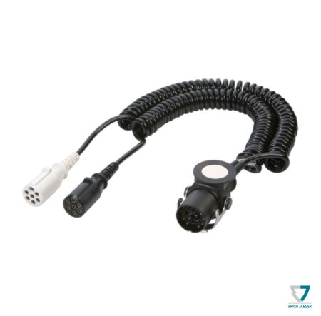 JAEGER ADAPTERIJOHTO | 15-NAP PISTOKE + 2X7-NAP NATO PISTOKE | 3,0/4,5M | EJ-711218
