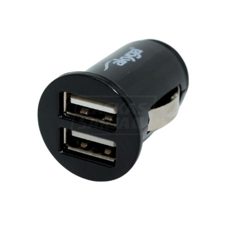 RS USB-LATURI TUPAKANSYTYTTIMEEN 5V/2X2,1A  12-24V RS9217180