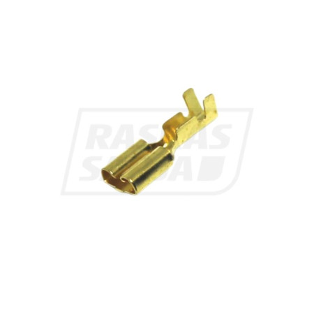 RS B2507FLN LAATTALIITIN 6,3 MM NASTALLA 100KPL RS9347506