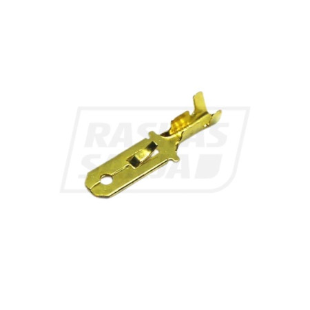 RS B2507HN LAATTAPISTOKE 6,3MM 10KPL | IP PAKKAUS RS9347514-1